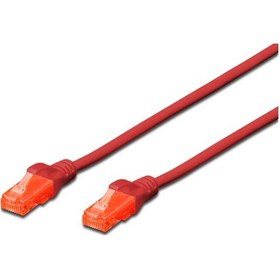 Resim Digitus Dk-1617-010/R Cat 6 U/Utp 1M Kırmızı 