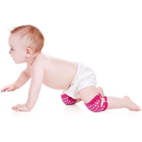 Resim Sevi Bebe Destekli Bebek Emekleme Dizliği Pembe - Yubi Oyuncak 
