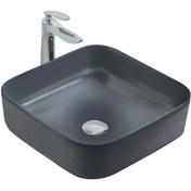 Resim Paluci Dark Gray Çanak Lavabo 