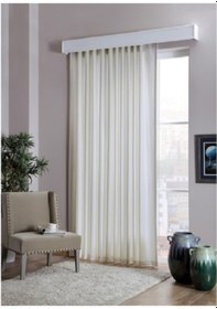 Resim Taç Saten Güneşlik Perde-En:140 Cm (Pencere Yatay Ölçüsü) 