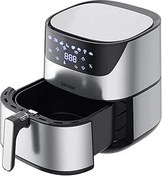 Resim GoldMaster Chefcook 2000 Watt Yüksek Güç 6,4 Litre Inox Geniş Xxl Dokunmatik Airfryer Yağsız Sıcak Hava Fritözü GM-7492 
