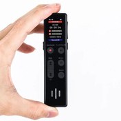 Resim Led Ekranlı 64gb Ses Sensörlü Kayıt Cihazı 35 Saat Kayıt 