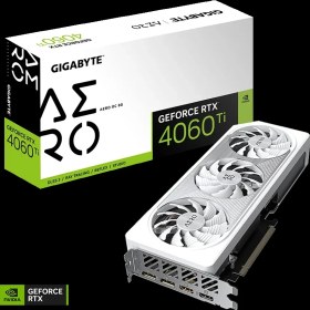 Resim Gigabyte Gıgabyte GV-N406TAERO-OC-8GD, RTX4060TI Aero Oc, 8gb, Gddr6, 128BIT, 3 Fanlı, 2xhdmı, 2xdp, Rgb Gamıng Ekran Kartı 