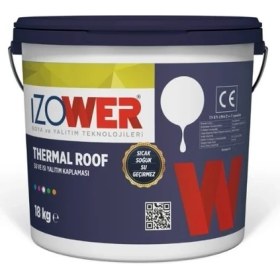 Resim İzower Thermal Roof Isı ve Su Yalıtımı Gri 18 Lt 