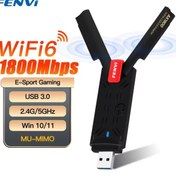Resim fenvi Wifi-6 Yüksek Hızlı 1800Mbps E-Sport Gaming Usb 3.0 Yüksek Çekim Gücü CE Lisanslı Sertifikalı 