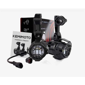 Resim E9 E-mark Bmw Yamaha Motosiklet Sis Lambası 