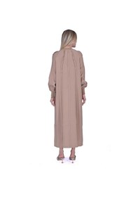 Resim İnvee Bebe Biyeli Elbise Camel 6936 Camel 