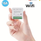 Resim Tuya Akıllı Ev Mini Anahtar Modülü - WiFi & Zigbee 16A, Sesle Aktive Edilebilir Kablosuz Kontrol, Tuya Uygulaması ile Uyumludur, Alexa, Google Home, EARU Elektrik, Zigbee 16A, Mini Akıllı Anahtar Kesici Modül, Su Geçirmez Değil, Uygulama Kontrollü, 220V-240V 