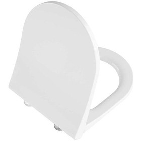 Resim VitrA S60 Rim-ex SmoothFlush Beyaz Kanalsız Asma Klozet ve Yavaş Kapanır Kapak 7510L003-0090 