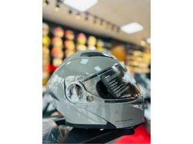 Resim Fazer Nardo Grey Çene Açılır Güneş Vizörlü Motosiklet Kaskı 