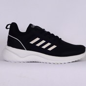Resim WALKWAY Favor 100 G Siyah-Beyaz Fileli Hafif Hava Alabilen Kadın Spor Ayakkabı 