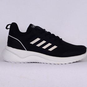 Resim WALKWAY Favor 100 G Siyah-Beyaz Fileli Hafif Hava Alabilen Kadın Spor Ayakkabı 