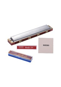 Resim Suzuki Study 24h C Key-metal Mızıka-özel Kutu ve Bez 