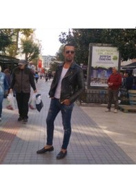 Resim Deriwork Hakiki Kuzu Derisi Siyah Florida Fermuarlı Erkek Deri Ceket Siyah 