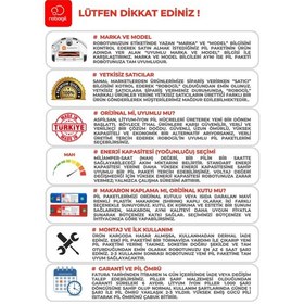 Resim Homend Alex Laser Pro 1282h Robot Süpürge Uyumlu 3500 Mah Batarya - Muadil Ürün 