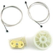 Resim Opel Meriva MK1 A 2003-2010 93362663 İçin Arka Sol Kapı Cam Kriko Tamir Seti 