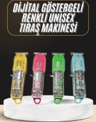 Resim Teknorot Tıraş Makinesi Renkli Dijital Göstergeli Epilasyon Öncesi Kısaltma Makinesi 