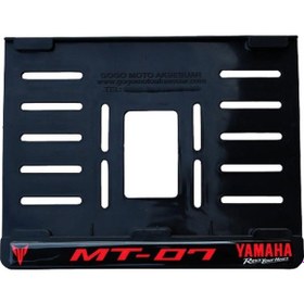 Resim Yamaha Mt-07 Uyumlu 1 Plastik (15x24 Cm) Kırılmaz Plakalık 