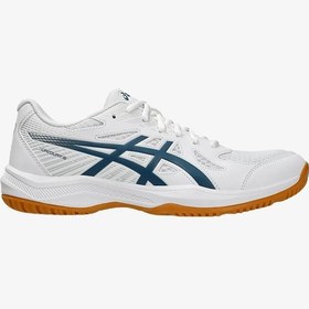 Resim Asics Upcourt 6 Erkek Beyaz Voleybol Ayakkabısı 1071a104-100 Beyaz 