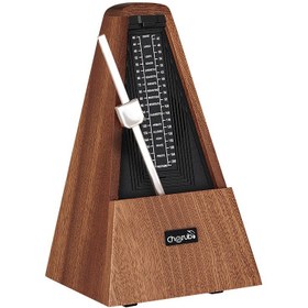 Resim Cherub WSM-290 Ahşap Smart Metronom | Dijital Hassasiyet Klasik Görünüm 