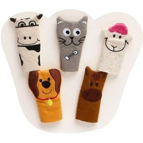 Resim Birlik Oyuncak Babycim Çiftlik Hayvanları Parmak Kukla 5'li Urt020-001 