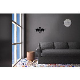 Resim Kedili Hayalet Folyo Sticker 200cm Uzunluk Siyah 