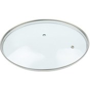 Resim Tüm Tencere Ve Tavalara Uygun Kaliteli Cam Kapak 20 Cm 