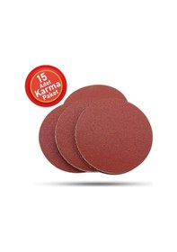 Resim 15 Adet Cırt Zımpara Spiral Avuç İçi Taşlama 115 mm Harman Paket 