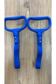 Resim KARA AUTO Mavi Tofaş Torpido Havlusu arkası pamuk iplik/ Mavi Elçek Tutamaç 