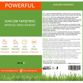 Resim motive grass Powerful Suni Çim Yapıştırıcı 280 ml 