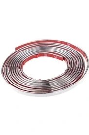 Resim Enzelo Krom Yapışkanlı Şerit 9 Mm 10 Mt Yapışkanlı 