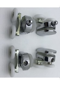 Resim Duşakabin Teker Seti 4'lü Set 2 Alt -2 Üst 22 Mm Teker Çapı Diğer 