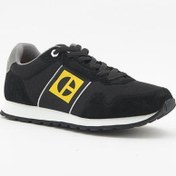 Resim Caterpillar Siyah - Sarı Erkek Deri Sneaker SHELBY Caterpillar