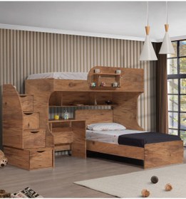 Resim Setay Ranza, Aura Ranza Karyola Masa, Aura Koyu Ceviz 