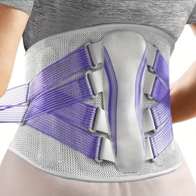 Resim Erkekler ve kadınlar için bel desteği ile bel için bel desteği, ayarlanabilir nefes alabilen bel desteği kemer ile bionik destek sistemi 