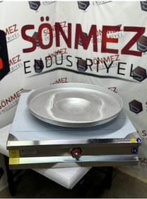 Resim Sönmez Paslanmaz Tantuni Ocağı 100 100 Cm Tepsi Dahil -doğalgaz Ce 