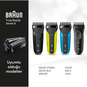 Resim BRF PazarDunyasi Braun Series 3+ Elektrikli Tıraş Makinesi Yedek Başlığı, 32B 1112428 