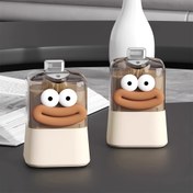 Resim 1 adet Otomatik Pop-Up Diş Çöpü Dağıtıcısı, Basma Tipi, Yaratıcı ve Sevimli, Eğlenceli Karikatür Sticker ile, Ev, Mutfak, Yemek Masası için 