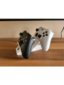 Resim Kariyer Xbox Kumanda Standı - Çiftli Dual Gamepad Tutucu 3D Baskı Oyun Aksesuarı 