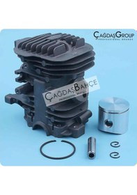 Resim Oleomac 941Cx Testere Nikasil Silindir Piston Seti 40 Mm 