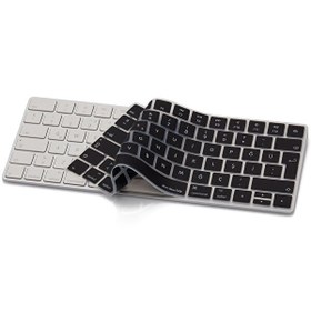Resim Siyah Apple Magic Keyboard-2 Ile Uyumlu Klavye Koruyucu A1644 Model Türkçe Baskı 