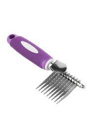 Resim Hype Store Düğüm Açıcı Pet Fırçası Emniyetli Uzun ve Çelik Dişli Kedi Köpek Tüy Kıtık Açma Tarağı 