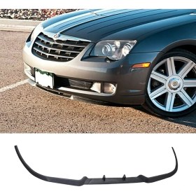 Resim MKG Chrysler Crossfire Ön Lip Mat Siyah Ön Tampon Lip 