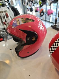 Resim MOTORİDERS Çocuk Kaskı 1-5 Yaş Arası Pembe 