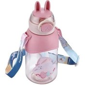 Resim Vagonlife VGN2108 650ml Pembe Pipetli Matara 