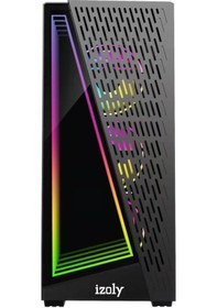 Resim İzoly Rainbow X i7-10700F 16 GB 512 GB M2 NVME 8 GB RX580 24"Dos Masaüstü Oyuncu Bilgisayarı 