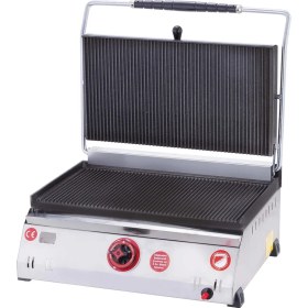 Resim Işıkgaz Silverinox Lpg Tüplü Döküm 20 Dilim Tost Makinesi 