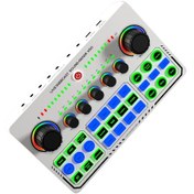 Resim Wezone X50 Beyaz Ses Kartı: Canlı Yayın Ve Şarkı İçin, Telefon-bilgisayar Uyumlu, Otg Dijital Kayıpsız Aktarım 10.1" 