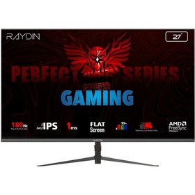 Resim Raydın Mm27dfı-180hz, 27&quot , 1ms, 180hz, Full Hd, Hdmı, Dp, Ips Led, Flat, Frameless, Freesync Gaming Monitör 