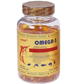 Resim Mnk Omega 3 Balık Yağı Soft Jel Kapsül 1000 Mg. 100 Ad. 